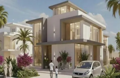 Twin House - 4 Bedrooms - 4 Bathrooms for sale in R4 - New Capital City - Cairo