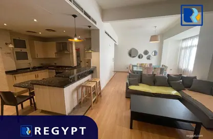Apartment - 2 Bedrooms - 2 Bathrooms for rent in Taha Hussein St. - Zamalek - Cairo