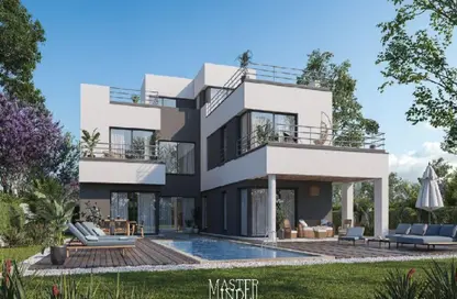 Villa - 4 Bedrooms - 5 Bathrooms for sale in Palm Hills New Cairo - 5th Settlement Compounds - The 5th Settlement - New Cairo City - Cairo