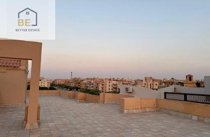 سطح - 2 غرف نوم - 2 حمامات للايجار في البنفسج 12 - البنفسج - مدينة القاهرة الجديدة - القاهرة