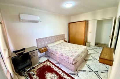 شقة - 2 غرف نوم - 1 حمام للايجار في طريق الجيش - ميامي - حي اول المنتزة - الاسكندرية