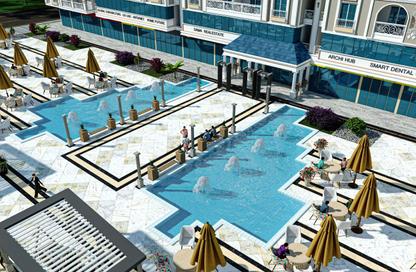 Apartment - 1 Bedroom - 1 Bathroom for sale in Hurghada Hub - Intercontinental District - Hurghada - Red Sea