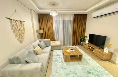 Apartment - 2 Bedrooms - 2 Bathrooms for rent in Park Side Residence - Zed Towers - Sheikh Zayed Compounds - Sheikh Zayed City - Giza