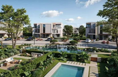 Apartment - 2 Bedrooms - 2 Bathrooms for sale in O West - 6 October Compounds - 6 October City - Giza