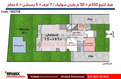 فيلا - 8 غرف نوم - 7 حمامات للبيع في في صوارى - ووترفرونت - صوارى - كمبوندات الاسكندرية - الاسكندرية