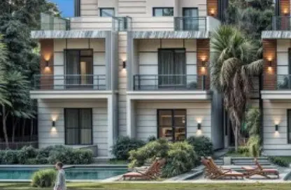 Villa - 4 Bedrooms - 4 Bathrooms for sale in Hood 8 Side St. - Green Belt - 6 October City - Giza