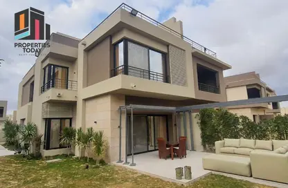 Twin House - 4 Bedrooms - 5 Bathrooms for rent in Palm Hills October - Cairo Alexandria Desert Road - 6 October City - Giza