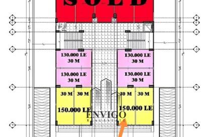 Shop - Studio for sale in Al Magd St. - 9th District - Obour City - Qalyubia