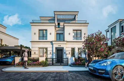 فيلا - 5 غرف نوم - 7 حمامات للبيع في نايا ويست - كمبوندات الشيخ زايد - الشيخ زايد - الجيزة