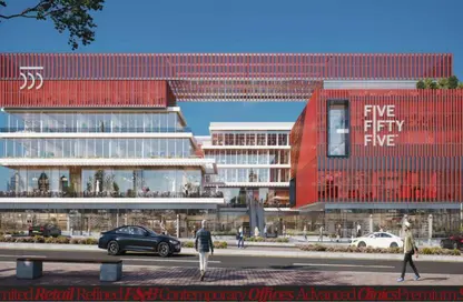Office Space - 1 Bedroom for sale in Five Fifty Five - Al Mostakbal St. - 2nd District - Sheikh Zayed City - Giza Office Space - 1 Bedroom for sale in Five Fifty Five - Al Mostakbal St. - 2nd District - Sheikh Zayed City - Giza