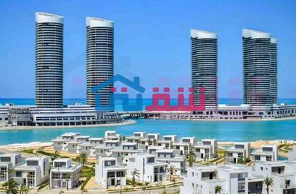 شاليه - 4 غرف نوم - 3 حمامات للبيع في مازيرين - مدينة العلمين الجديدة - العلمين - الساحل الشمالي