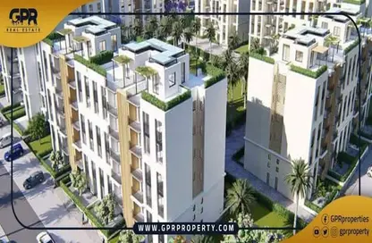 Apartment - 2 Bedrooms - 1 Bathroom for sale in ECO West - 6 October Compounds - 6 October City - Giza