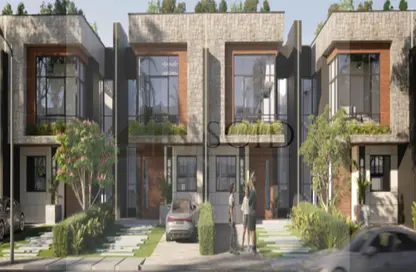 Townhouse - 3 Bedrooms - 4 Bathrooms for sale in O West - 6 October Compounds - 6 October City - Giza