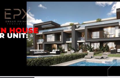 Townhouse - 5 Bedrooms - 4 Bathrooms for sale in Hood 3 St. - Green Belt - 6 October City - Giza Townhouse - 5 Bedrooms - 4 Bathrooms for sale in Hood 3 St. - Green Belt - 6 October City - Giza