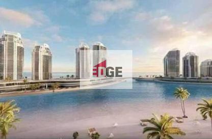 Chalet - 3 Bedrooms - 3 Bathrooms for sale in Downtown Marina - Al Alamein - North Coast