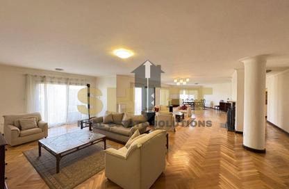 Apartment - 3 Bedrooms - 3 Bathrooms for rent in Sarayat Al Maadi - Hay El Maadi - Cairo