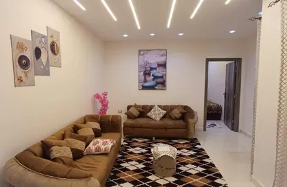 Apartment - Studio - 2 Bathrooms for rent in Mohamed Naguib Axis - Abou El Houl - New Cairo City - Cairo