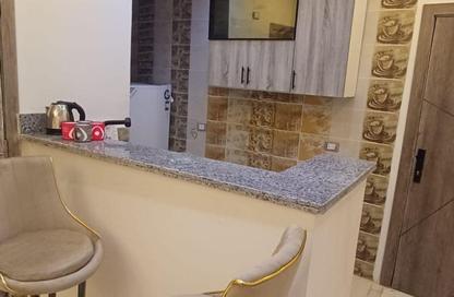 Apartment - Studio - 2 Bathrooms for rent in Mohamed Naguib Axis - Abou El Houl - New Cairo City - Cairo
