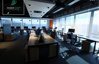 Office Space - Studio - 3 Bathrooms for rent in South Gate Mall - South Teseen St. - The 5th Settlement - New Cairo City - Cairo