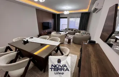 Apartment - 3 Bedrooms - 3 Bathrooms for rent in Park Side Residence - Zed Towers - Sheikh Zayed Compounds - Sheikh Zayed City - Giza