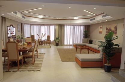 Twin House - 4 Bedrooms - 5 Bathrooms for rent in Top View - Ext North Inves Area - New Cairo City - Cairo