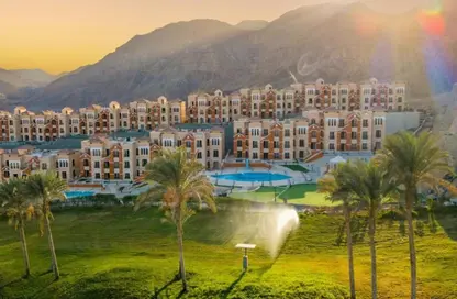 Chalet - 2 Bedrooms - 2 Bathrooms for sale in Porto South Beach - Al Ain Al Sokhna - Suez