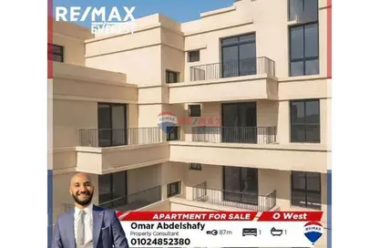 شقة - غرفة نوم - 1 حمام للبيع في أو ويست - كمبوندات 6 أكتوبر - مدينة 6 أكتوبر - الجيزة