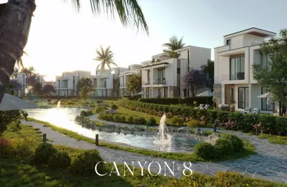 تاون هاوس - 4 غرف نوم - 4 حمامات للبيع في الوادي 8 - R8 - العاصمة الإدارية الجديدة - القاهرة