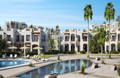 Chalet - 2 Bedrooms - 2 Bathrooms for sale in Makadi Heights - Makadi Orascom Resort - Makadi - Hurghada - Red Sea