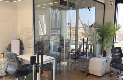 Office Space - Studio - 2 Bathrooms for rent in Garden Residence - Hyde Park - New Cairo City - Cairo