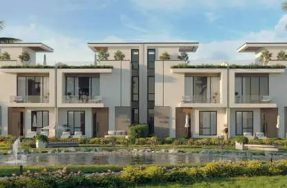 تاون هاوس - 3 غرف نوم - 3 حمامات للبيع في الوادي 8 - R8 - العاصمة الإدارية الجديدة - القاهرة