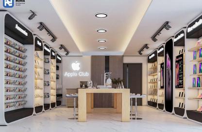 Shop - Studio - 1 Bathroom for sale in Arkan Plaza - 26th of July Corridor - Sheikh Zayed City - Giza