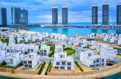 Villa - 3 - 4 for sale in Mazarine - New Alamein City - Al Alamein - North Coast