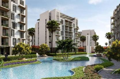 Apartment - 2 Bedrooms - 1 Bathroom for sale in The Icon Residence - 5th Settlement Compounds - The 5th Settlement - New Cairo City - Cairo