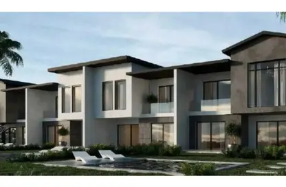 تاون هاوس - 3 غرف نوم - 4 حمامات للبيع في كريك تاون - التجمع الاول - مدينة القاهرة الجديدة - القاهرة