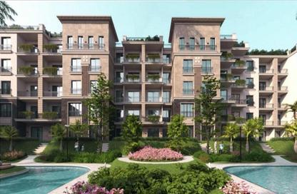 Apartment - 2 Bedrooms - 2 Bathrooms for sale in Cattleya - 5th Settlement Compounds - The 5th Settlement - New Cairo City - Cairo