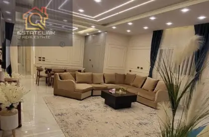 Apartment - 3 Bedrooms - 3 Bathrooms for rent in Akhnaton St. - District 5 - The 5th Settlement - New Cairo City - Cairo