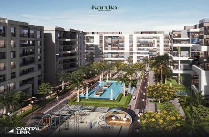 Apartment - 3 Bedrooms - 3 Bathrooms for sale in Kardia - New Capital Compounds - New Capital City - Cairo