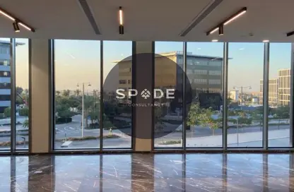 Office Space - Studio - 2 Bathrooms for rent in Cairo Festival City - North Investors Area - New Cairo City - Cairo