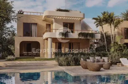 منزل مزدوج - 3 غرف نوم - 4 حمامات للبيع في راملا - راس الحكمة - الساحل الشمالي