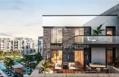 Apartment - 4 Bedrooms - 4 Bathrooms for sale in Swan Lake Residence - 5th Settlement Compounds - The 5th Settlement - New Cairo City - Cairo