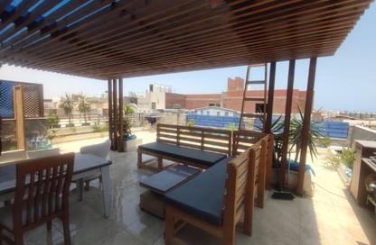 (بنتهاوس  (روف - 2 غرف نوم - 1 حمام للايجار في منطقة ارابيا - الغردقة - محافظة البحر الاحمر
