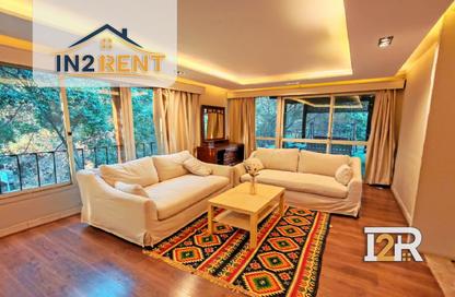 Roof - 2 Bedrooms - 2 Bathrooms for rent in Degla Square - Degla - Hay El Maadi - Cairo
