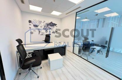 Office Space - Studio - 2 Bathrooms for rent in Cairo Festival City - North Investors Area - New Cairo City - Cairo