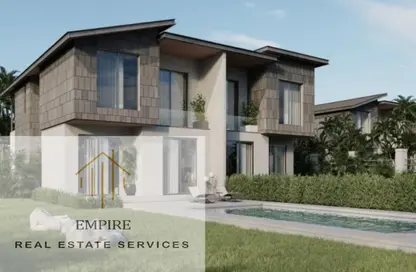 Townhouse - 3 Bedrooms - 4 Bathrooms for sale in Creek Town - The 1st Settlement - New Cairo City - Cairo