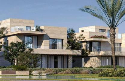 Townhouse - 5 Bedrooms - 5 Bathrooms for sale in Riverton - South Investors Area - New Cairo City - Cairo Townhouse - 5 Bedrooms - 5 Bathrooms for sale in Riverton - South Investors Area - New Cairo City - Cairo