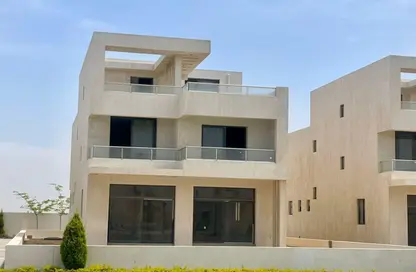 Townhouse - 5 Bedrooms - 5 Bathrooms for sale in Lake West - Sheikh Zayed Compounds - Sheikh Zayed City - Giza