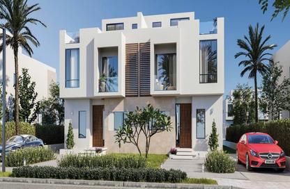 Villa - 3 Bedrooms - 3 Bathrooms for sale in Majorelle - New Zayed City - Sheikh Zayed City - Giza Villa - 3 Bedrooms - 3 Bathrooms for sale in Majorelle - New Zayed City - Sheikh Zayed City - Giza