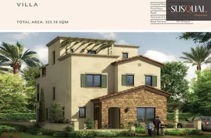 فيلا - 3 غرف نوم - 3 حمامات للبيع في ميفيدا - كمبوندات التجمع الخامس - التجمع الخامس - مدينة القاهرة الجديدة - القاهرة