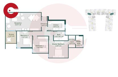 Apartment - 3 Bedrooms - 2 Bathrooms for sale in Vee Muruj - Smouha - Hay Sharq - Alexandria